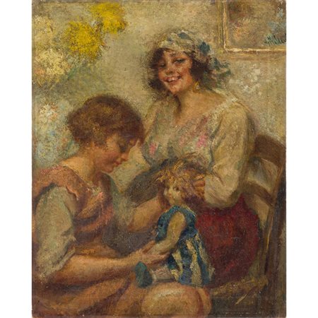 GIUSEPPE MALDARELLI, Olio su tela