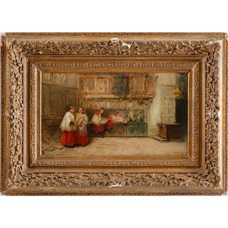 SEBASTIANO GUZZONE, Olio su tela