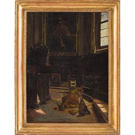 SALVATORE MARCHESI, Olio su tela