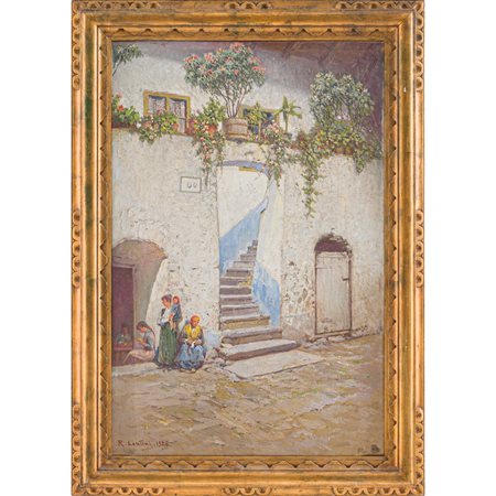 ROCCO LENTINI, Olio su tela