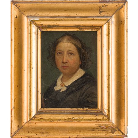 PITTORE SICILIANO DEL XIX SECOLO, Olio su tavola