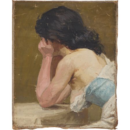 FRANCESCO LODATO (Attr.), Olio su tela