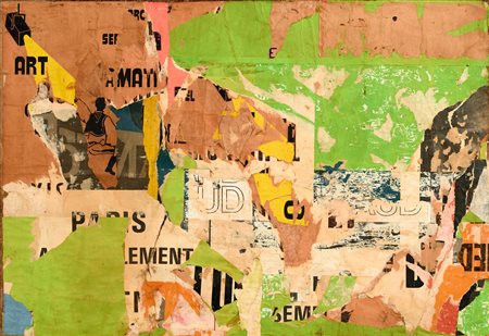 RAIMOND HAINS
Senza titolo, 1971