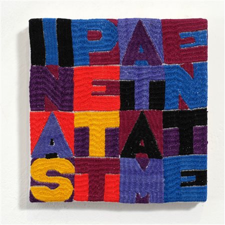 ALIGHIERO BOETTI
Inaspettatamente, 1987