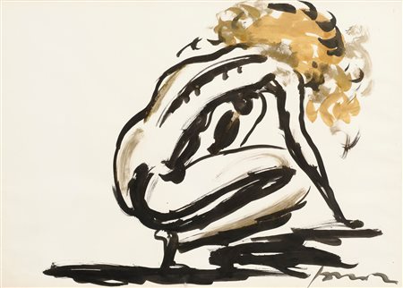 LUCIO FONTANA
Nudo femminile, 1962