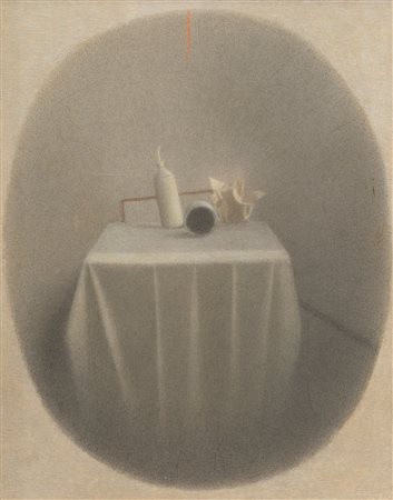 GIANFRANCO FERRONI
Equilibrio instabile (ovale), 1997