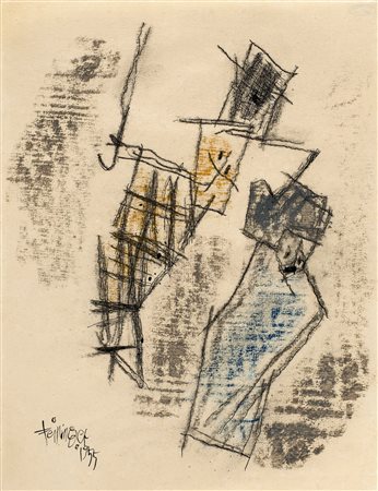 LYONEL FEININGER
Senza titolo, 1955