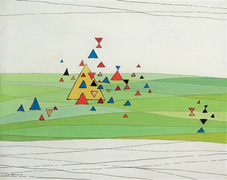 LUIGI VERONESI
Triangolo giallo, 1951