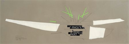 BRUNO MUNARI
Ricostruzione teorica di un oggetto immaginario, 1969
