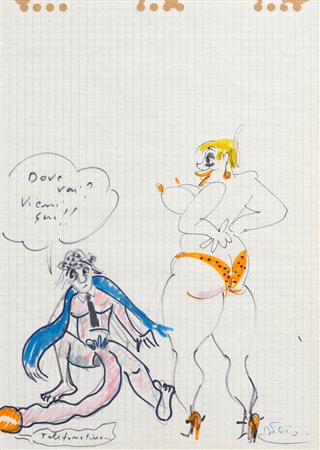 FEDERICO FELLINI
Senza titolo, 