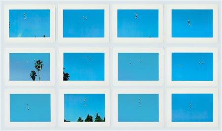 JOHN BALDESSARI
Throwing three balls in the air to get a straight line (best of thirty-six attemps), 1973