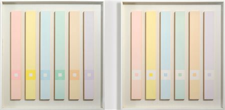 ANTONIO CALDERARA
Variazioni cromatiche positivo-negative, 1971