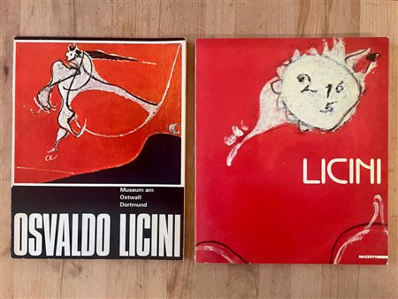 OSVALDO LICINI - Lotto unico di 2 cataloghi