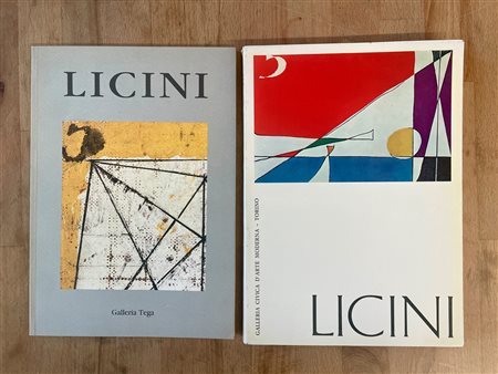OSVALDO LICINI - Lotto unico di 2 cataloghi