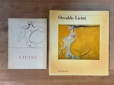 OSVALDO LICINI - Lotto unico di 2 cataloghi