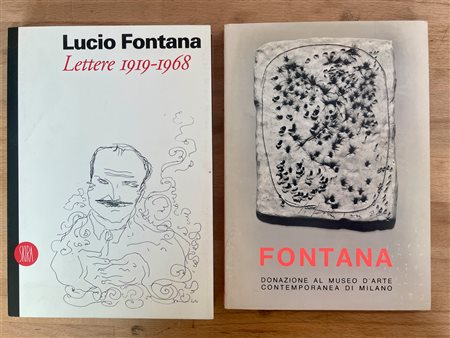 LUCIO FONTANA - Lotto unico di 2 cataloghi
