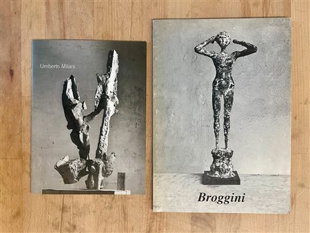 UMBERTO MILANI E LUIGI BROGGINI - Lotto unico di 2 cataloghi