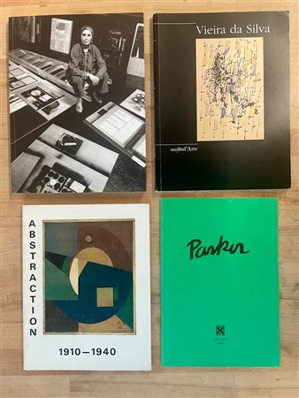 RAY PARKER, VIEIRA DA SILVA E LOUISE NEVELSON - Lotto unico di 4 cataloghi