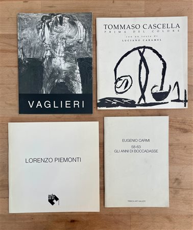 ARTE ITALIANA DEL DOPOGUERRA - Lotto unico di 4 cataloghi