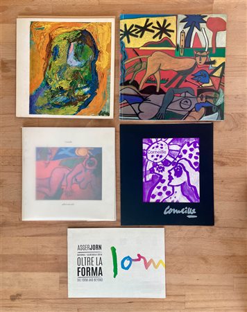 ASGER JORN E CORNEILLE - Lotto unico di 5 cataloghi