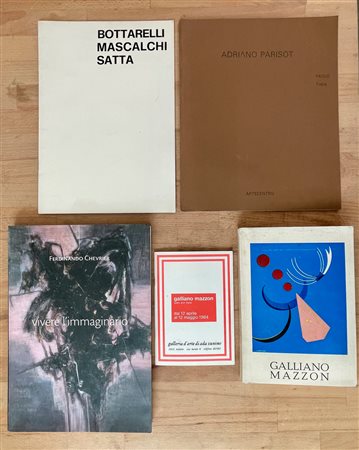 ARTE ITALIANA DEL DOPOGUERRA - Lotto unico di 5 cataloghi