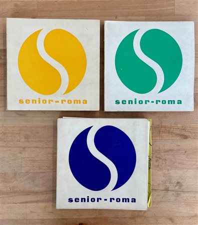 GALLERIA D'ARTE SENIOR, ROMA - Lotto unico di 3 cataloghi