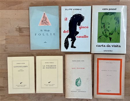 ARTE E LETTERATURA - Lotto unico di 7 volumi