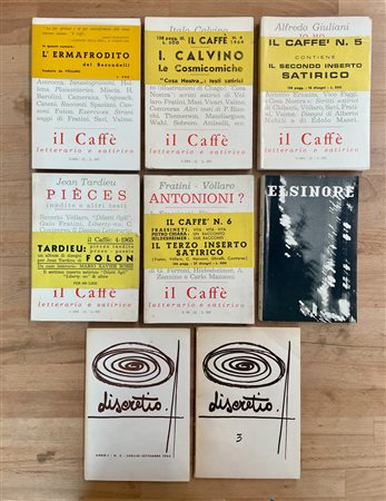 ARTE E LETTERATURA - Lotto unico di 8 riviste e periodici