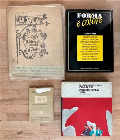 MANUALI D'ARTE - Lotto unico di 4 cataloghi