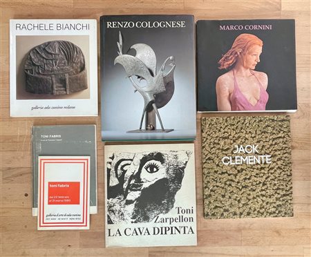 SCULTURA ITALIANA DEL XX E XXI secolo - Lotto unico di 7 cataloghi