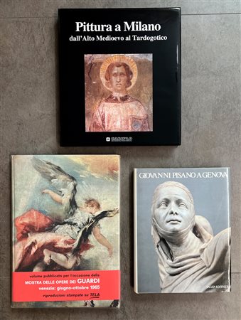 PROTAGONISTI DELLA STORIA DELL'ARTE ITALIANA - Lotto unico di 3 cataloghi
