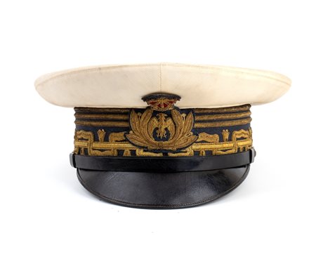  
Italia, Regno, Berretto estivo da generale di Armata Aerea secondo quarto XX sec.
 
