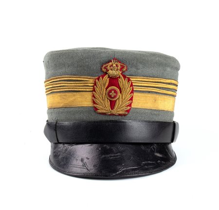  
Italia, Regno, berretto m. 1927 da Colonnello Comandante del corpo di Commissariato militare secondo quarto XX sec.
 