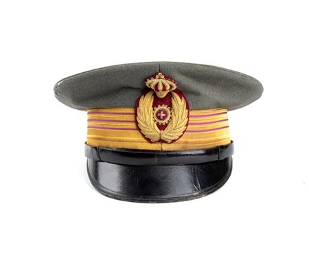 
Italia, Regno, berretto m. 34 da Colonnello comandante del corpo del Commissariato Militare secondo quarto XX sec.
 
