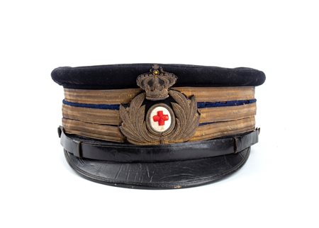  
Italia, Regno, Periodo Umbertino, berretto da Maggiore medico ultimo quarto XIX sec.
 