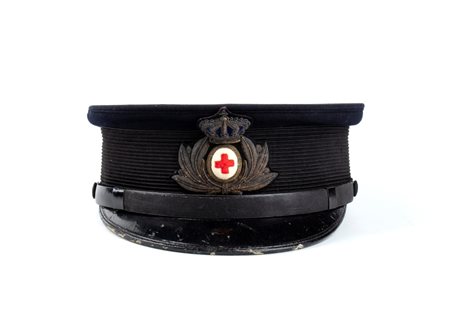  
Italia, Regno, berretto Ufficiale medico 1° Guerra Mondiale Regia Marina primo quarto XX sec.
 