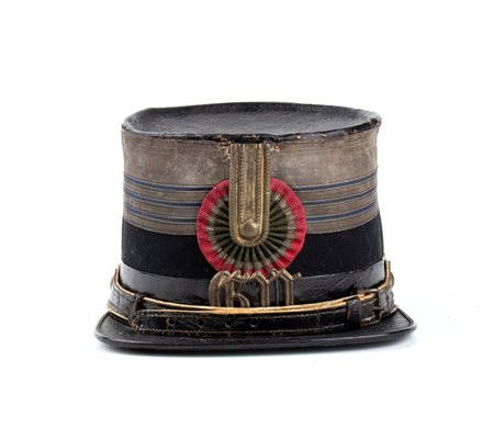  
Italia, Regno, Vittorio Emanuele II, chepì da Colonnello della Guardia Nazionale terzo quarto XIX sec.
 