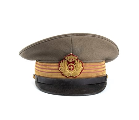  
Italia, Regno, berretto m. 34 da Colonnello Comandante Commissariato secondo quarto XX sec.
 