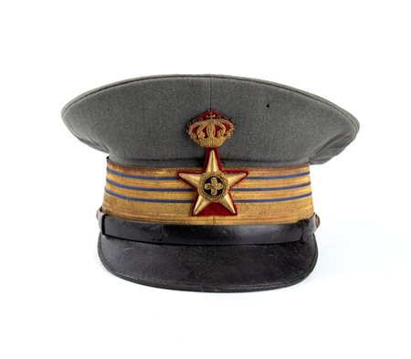 
Italia, Regno, berretto m. 34 da Colonnello Comandante del servizio contabile secondo quarto XX sec.
 