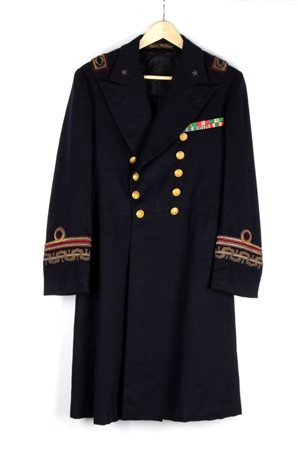  
Italia, Regno, cappottina da Tenente Generale del servizio di Commissariato della Regia Marina secondo quarto XX sec.
 
