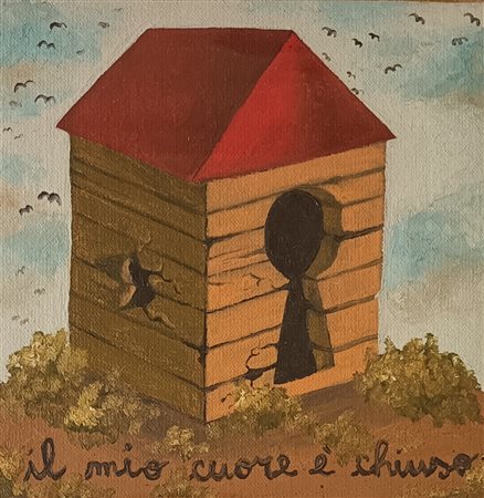 GURNARI MASSIMO Milano (Mi) 1981 Il mio cuore è chiuso 2008 Olio su tela...