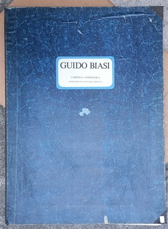BIASI GUIDO Napoli (Na) 1933 Itinerario 1954/1974 in 10 (9) momenti Cartella...