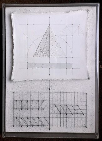 VALENTINI WALTER Pergola (Pg) 1928 La stanza del tempo 1982 Tecnica mista su...