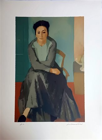 GIANNETTI VITTORIO Milano (MI) 1905 Senza Titolo 1959 Serigrafia su carta es PA...