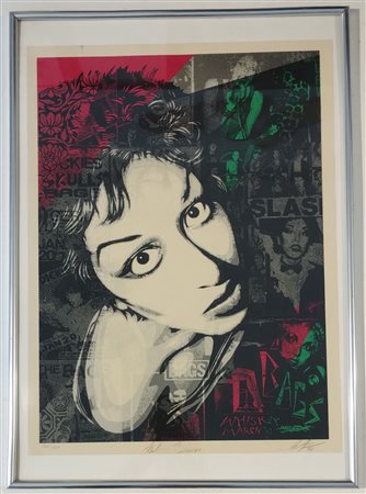 OBEY Carolina del Sud (Stati Uniti) 1970 Senza Titolo Serigrafia su carta...