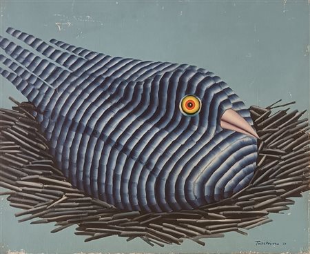 TURCHIARO ALDO Celico (Cs) 1929 La melanconia dell'uccello non ha nulla.......