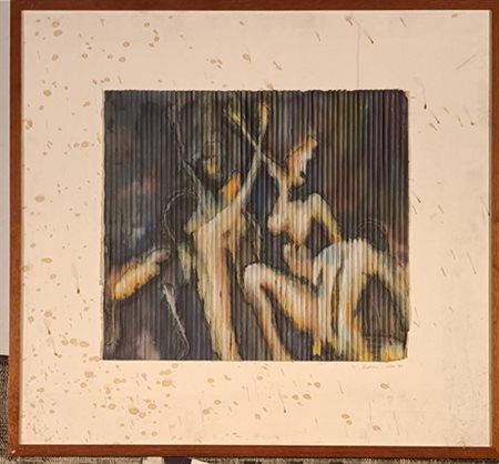 FIRMA INDECIFRATA N.D. ( -) 1900 Senza Titolo 1994 Mista su carta ondulata...
