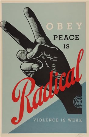 OBEY Carolina del Sud (Stati Uniti) 1970 Radical 2025 LItografia 91,00x61,00...