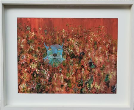 John Lurie, Decaying blue lynx head