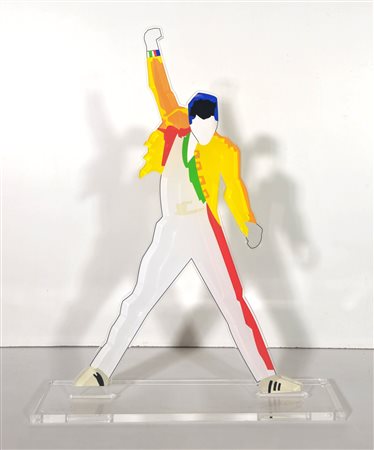 MARCO LODOLA, 40,1 X 31,4 X 7 cm, ”A Kind of Magic" Serigrafia su plexiglass...